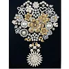 Framed Pearl Diamond Painting - Special Shaped - Bouquets (17x22cm)