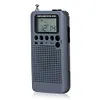 HRD-104 AM FM Radio Digital Display Pocket Radio with 40mm Driver Speaker
