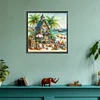 Diamond Painting-DIY Full Round Drill Beach House