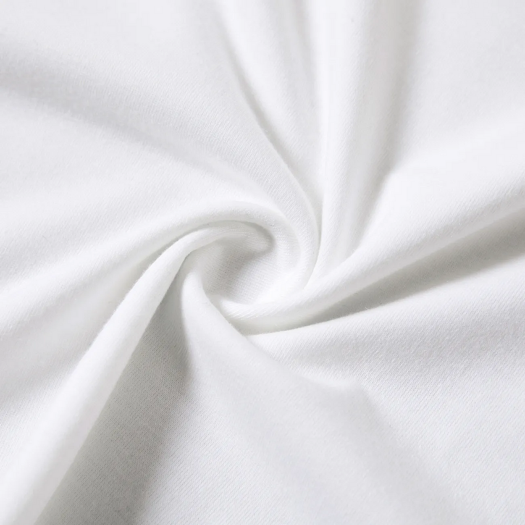 "Have a Merry Christmas" Letter Print White Long Sleeve Top with Red & Green Plaid Pants Family Matching Pajamas