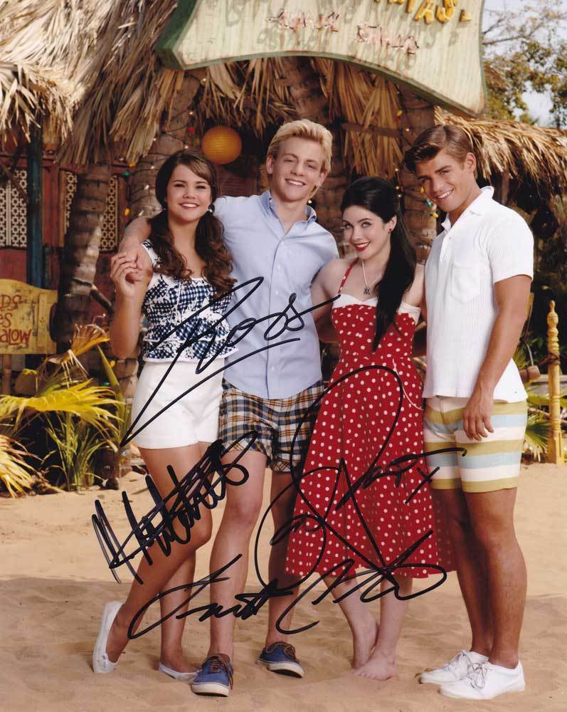 Teen Beach Movie In-person AUTHENTIC Autographed cast Photo Poster painting by 4 SHA #97839