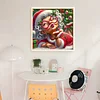 Grandma Santa-11CT Stamped Cross Stitch 40*40cm/15.75*15.75in