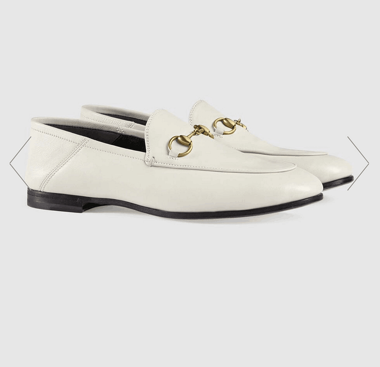 Ivory Flat Loafers Vdcoo