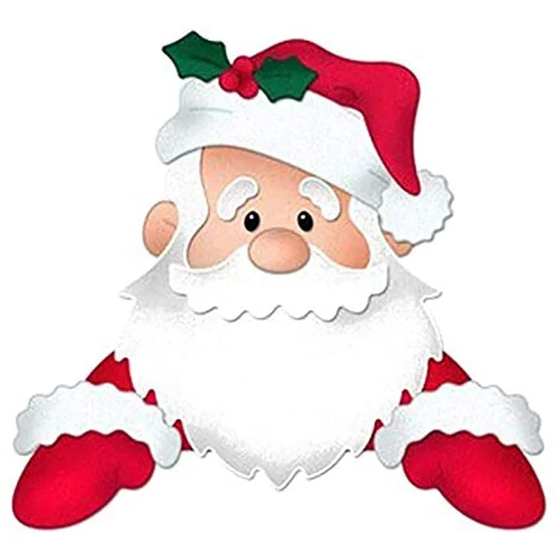Christmas Santa Claus Metal Cutting Die Cuts DIY Crafts Scrapbook Paper Cards Cutting Dies Cut Stencils for DIY Embossing Card