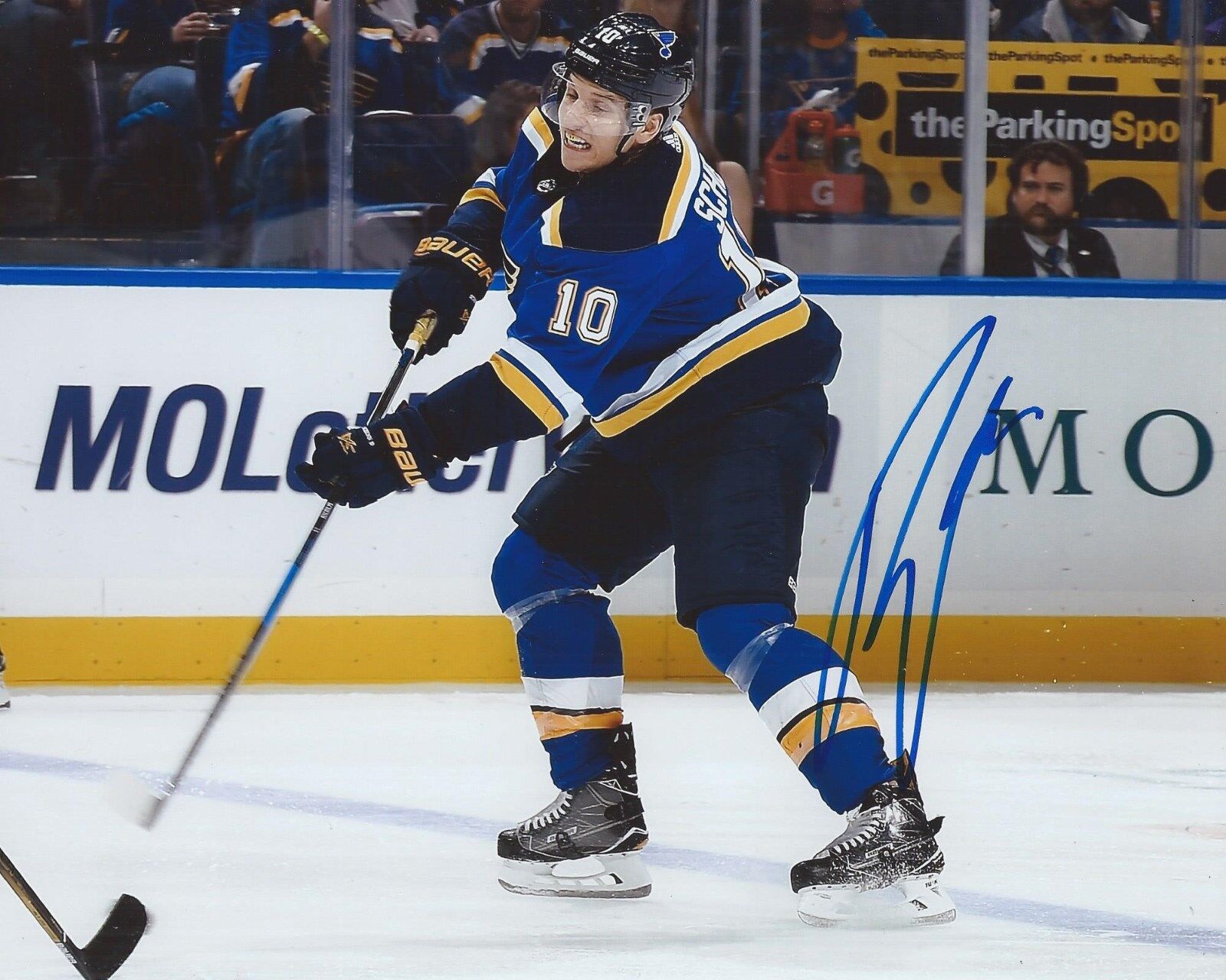 Brayden Schenn Signed 8x10 Photo Poster painting St Louis Blues Autographed COA B