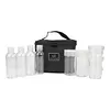 10Pcs/Set BBQ Seasoning Bottle Set with Storage Bag for Outdoor Camping Picnic