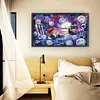 (Big Size) Mermaid Princess Ariel - 11CT Stamped Cross Stitch 80*50cm/31.5*19.69in tapestrymarket