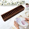 (US Only)Wooden Bobbin Set with Animal Shapes for DIY Sewing Storage Tool (Sheep)