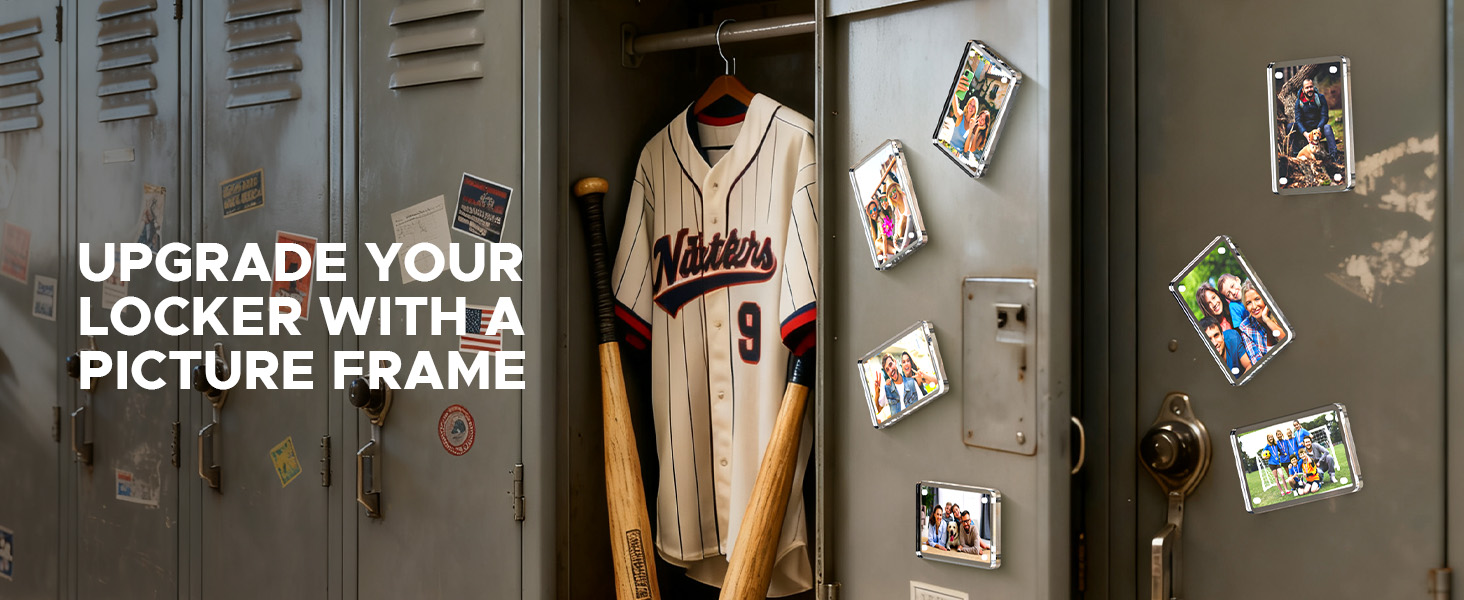 Car Visor Photo Clip - Acrylic Car Photo Holder , Strong Magnet Visor Clip Photo Frame