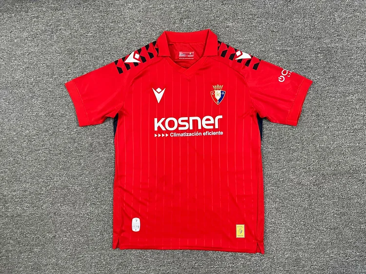 2025-26 New Season-Osasuna Home Jersey-Fans Edition
