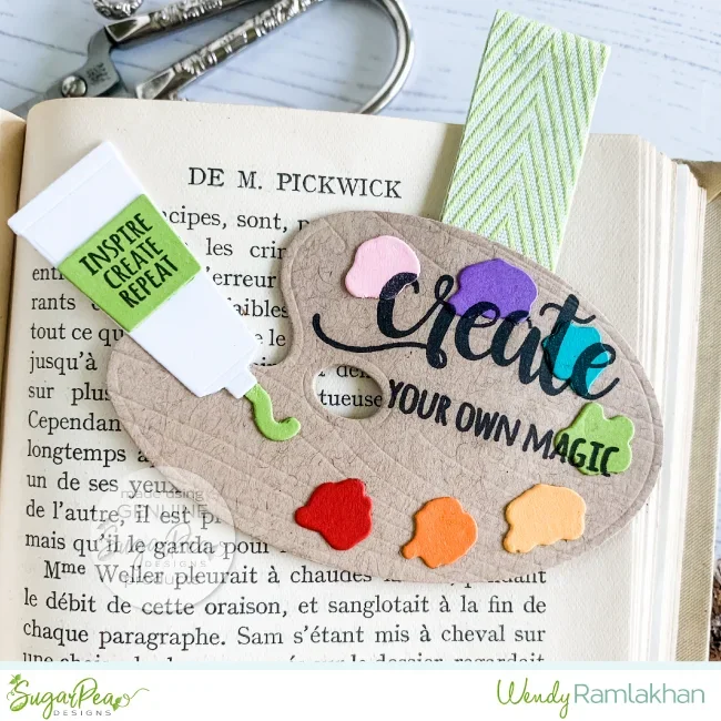 Nigikala AliliArts Metal Cutting Dies Paint Palette diy Scrapbooking Photo Album Decorative Embossing PaperCard Crafts Die