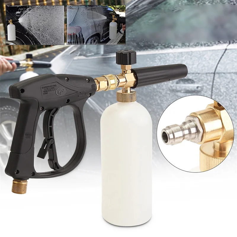 SAKER® Short Pressure Washer Gun with Foam Cannon