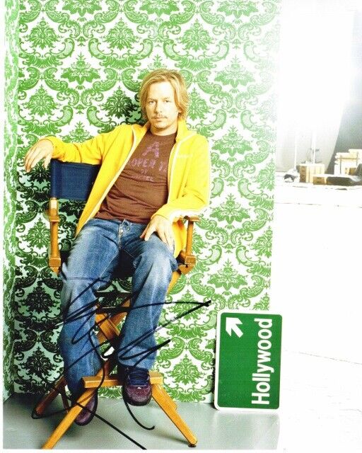 David Spade Signed Autographed SNL Comedian - Fameless 8x10 inch Photo Poster painting