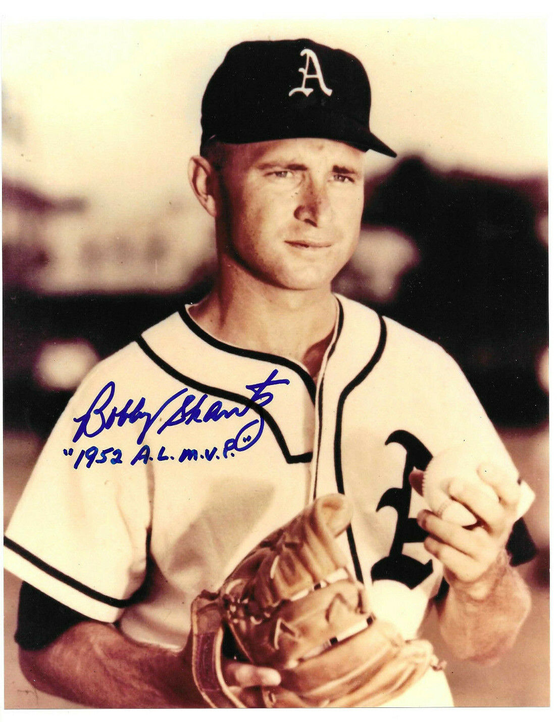 Bobby Shantz Signed 8x10 Photo Poster painting Autograph, MLB Baseball, Athletics, 1952 AL MVP