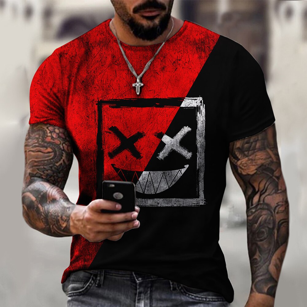 

XOXO Graphic - 3D Printed Men T Shirt, Xxxl, 501 Original