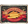 French Fries Fast Food - Vintage Metal Signs(16*12Inch) - Bar