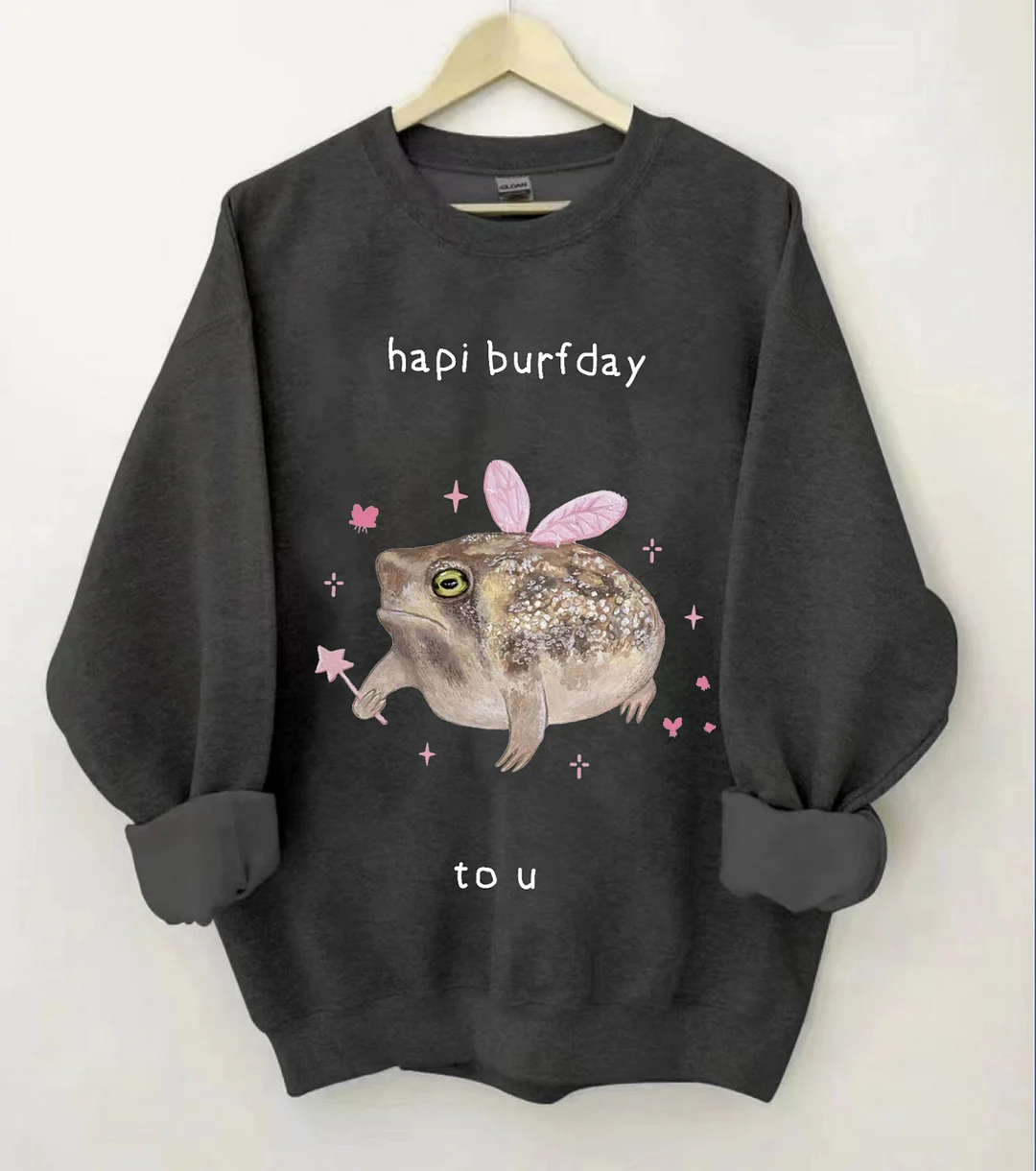 Frog Lover Birthday Sweatshirt
