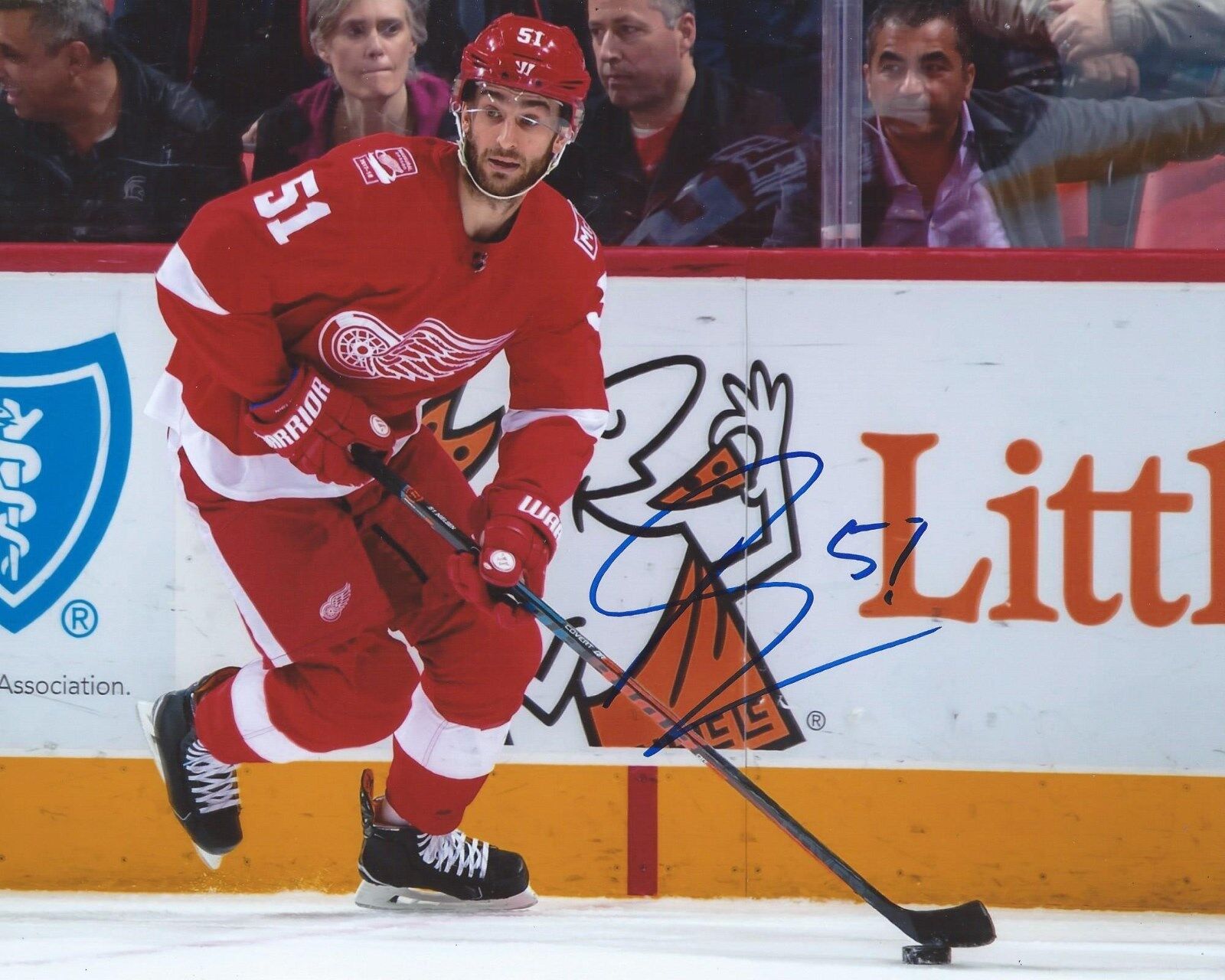 Frans Nielsen Signed 8x10 Photo Poster painting Detroit Red Wings Autographed COA C