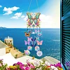 DIY Diamond Painting Double Sided 3D Wind Chime Pendant  Hanging Kit