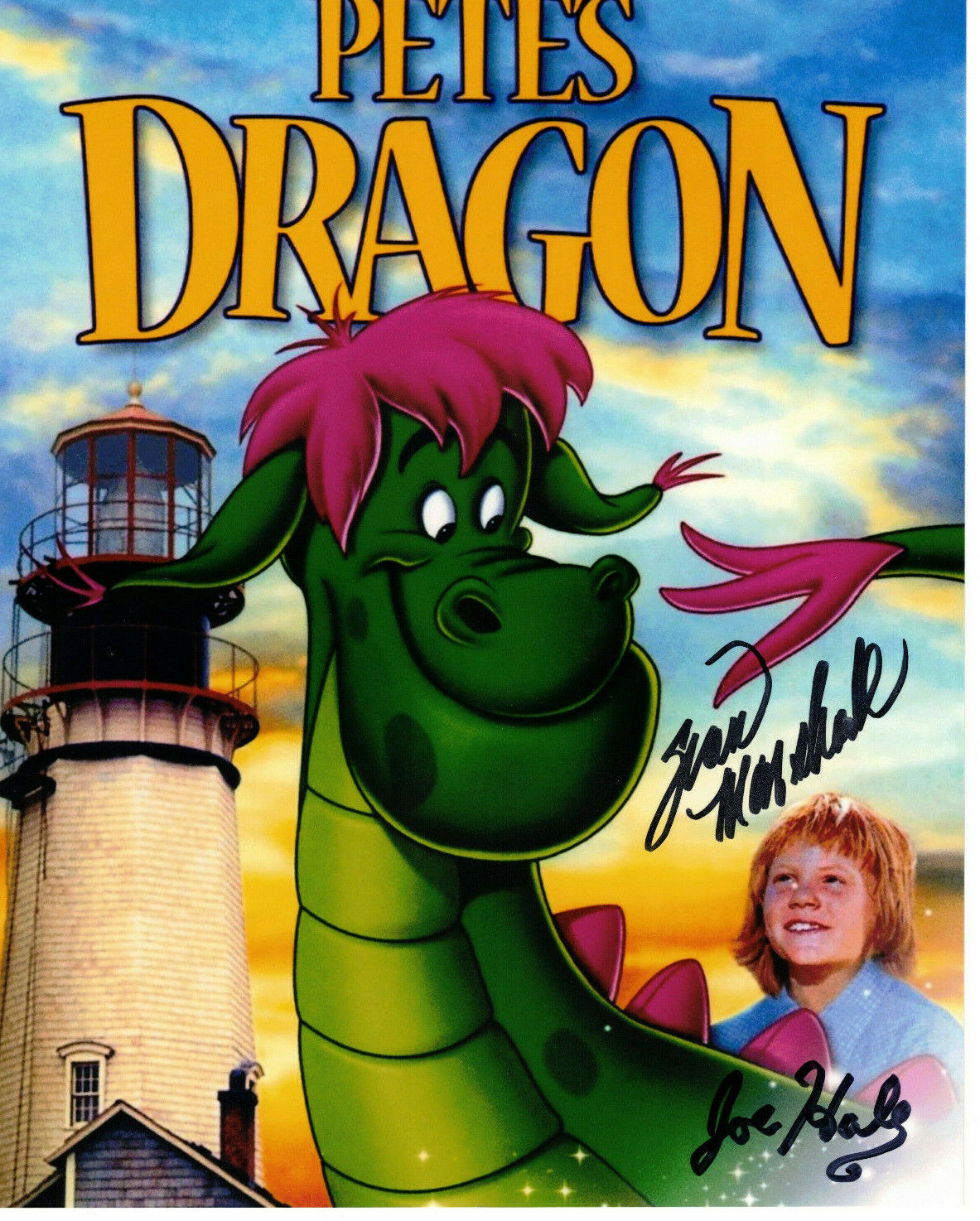 Sean Marshall & Joe Hale Authentic Signed 8x10 Photo Poster painting Autograph, Pete's Dragon