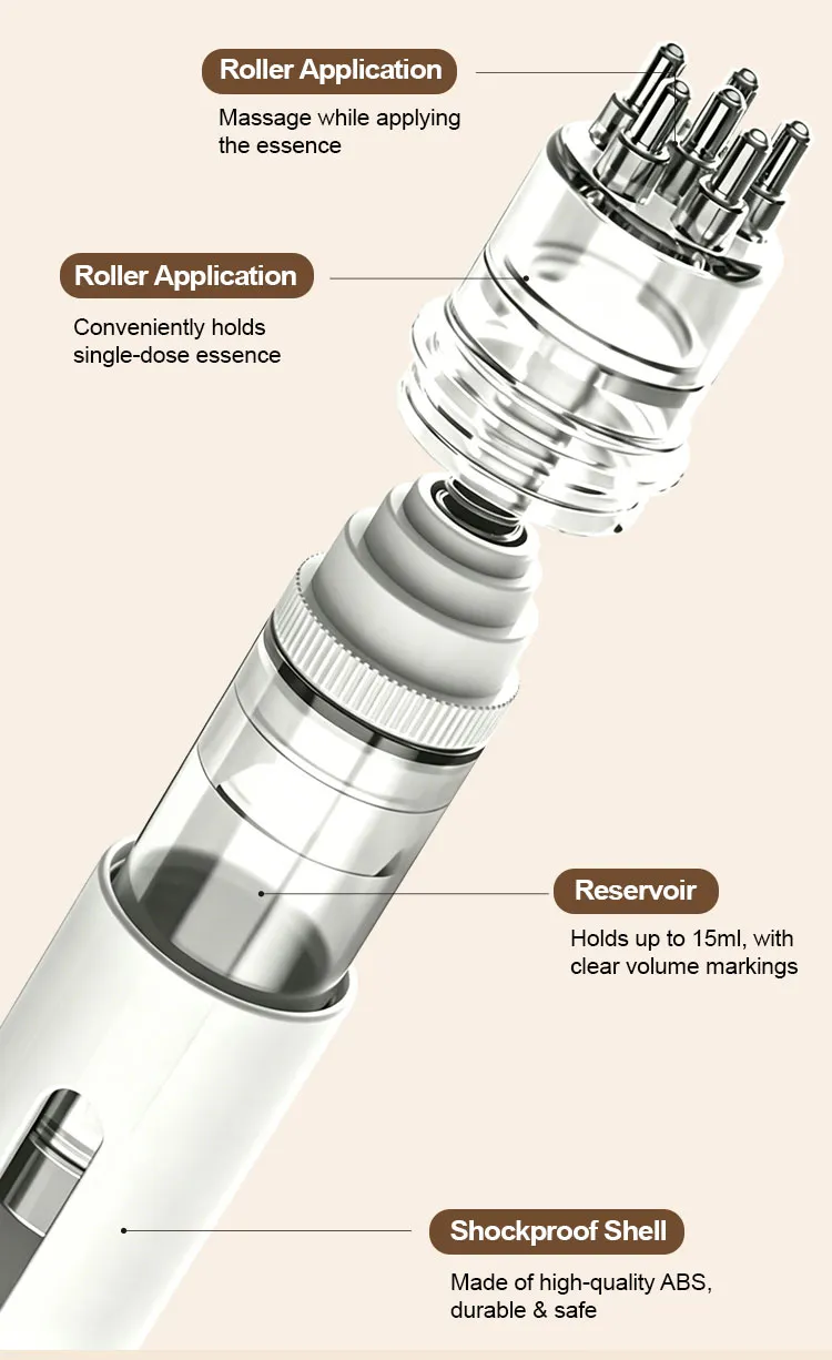 LOVECLIP Scalp Essence Roller Applicator Comb