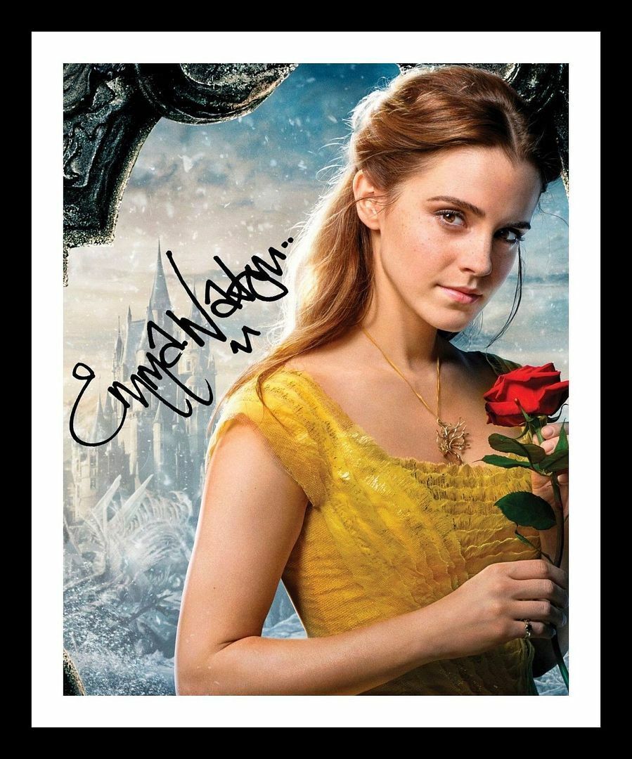 Emma Watson Autograph Signed & Framed Photo Poster painting 1