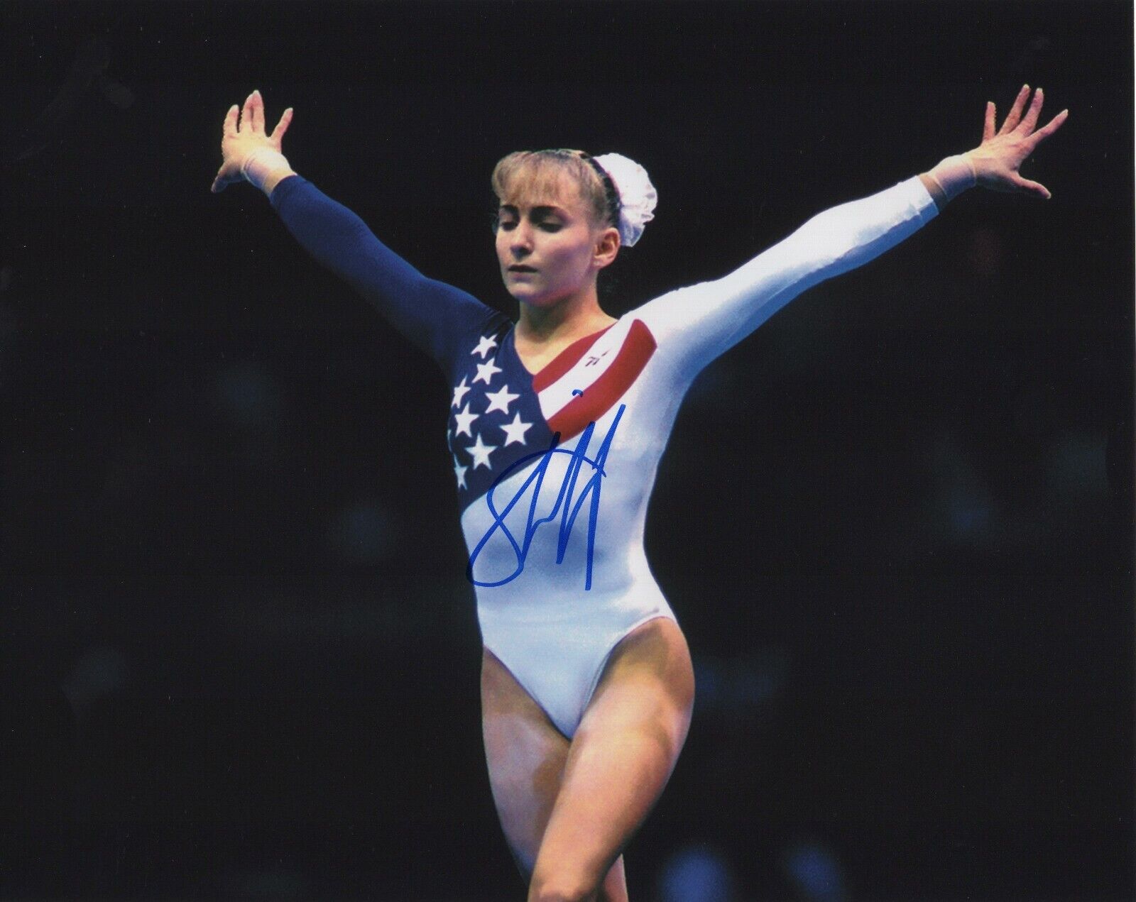 SHANNON MILLER SIGNED AUTOGRAPH USA OLYMPICS GYMNASTICS 8X10 Photo Poster painting GOLD MEDAL 3