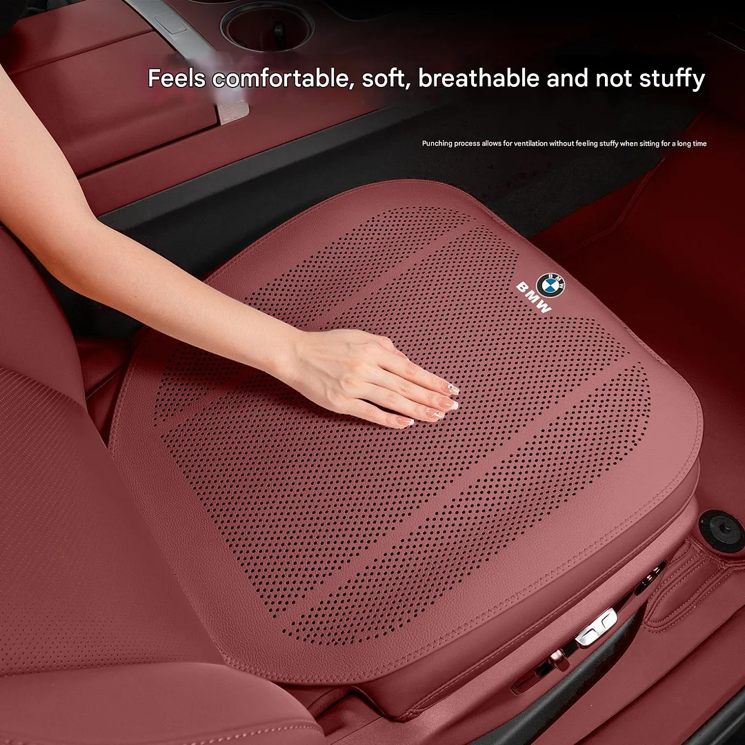2025 All-inclusive Ultra-thin Car Seat Cushion--Nappa Leather Breathable Seat Cushion
