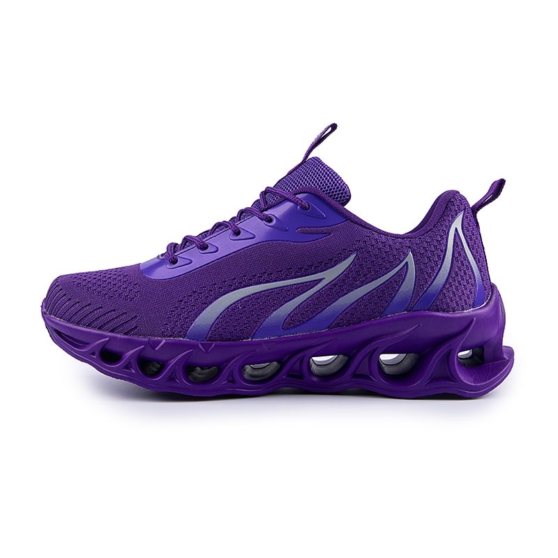 Metelo Men's Relieve Foot Pain Perfect Walking Shoes - Purple