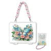 Schmetterling und Blumen - 5d DIY Basteltasche