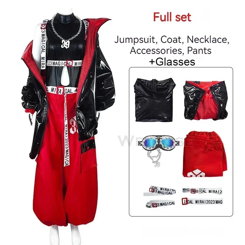 [Wetrose] In Stock Miku 2023 Project Mirai Sekai Colorful Stage Cosplay Costume Wig Full Set