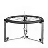 [US Local Warehouse] Bike Wheel Truing Stand Rotating Design Bicycle Wheels Weaving Stand Foldable Bike Hub Spokes Braiding Table for Bike Mechanics and DIY Enthusiasts