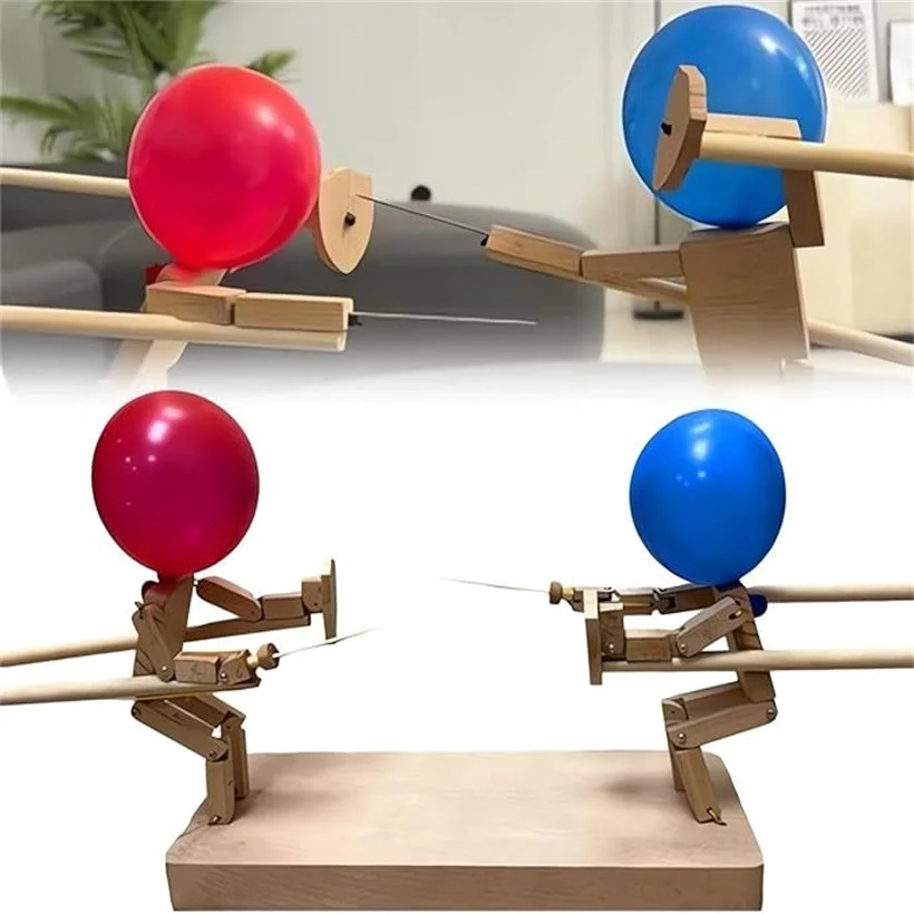 🎉Last Day Promotion 49% OFF🎁 Handmade Wooden Fencing Puppet