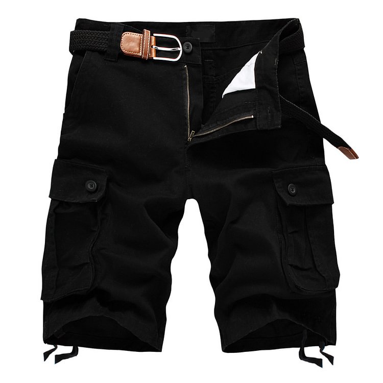 Men's Casual Zip Pocket Shorts LH070