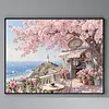 Scenery Full 11CT DIY Stamped Cross Stitch Kits 50x40cm Embroidery Needlepoint Starter Kits for Beginners Adults Home Decor