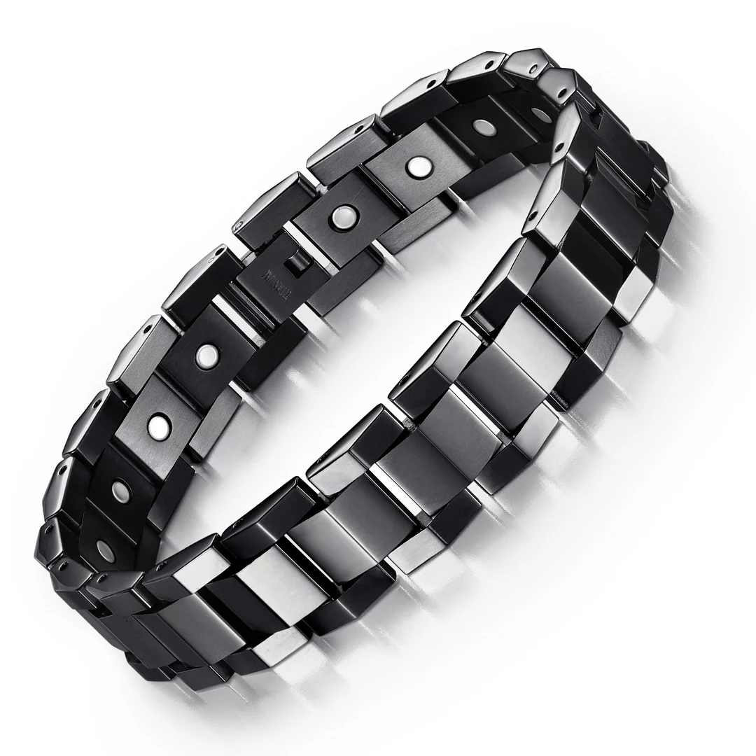 High Guass Titanium Magnetic Therapy Bracelets for Relief trabladzer