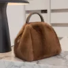 Ladies Fashion High Quality Fur Bag Mink Hair Styling Handbag Real Fur Lady Bag Charming Charm Luxury Handbag New 2023