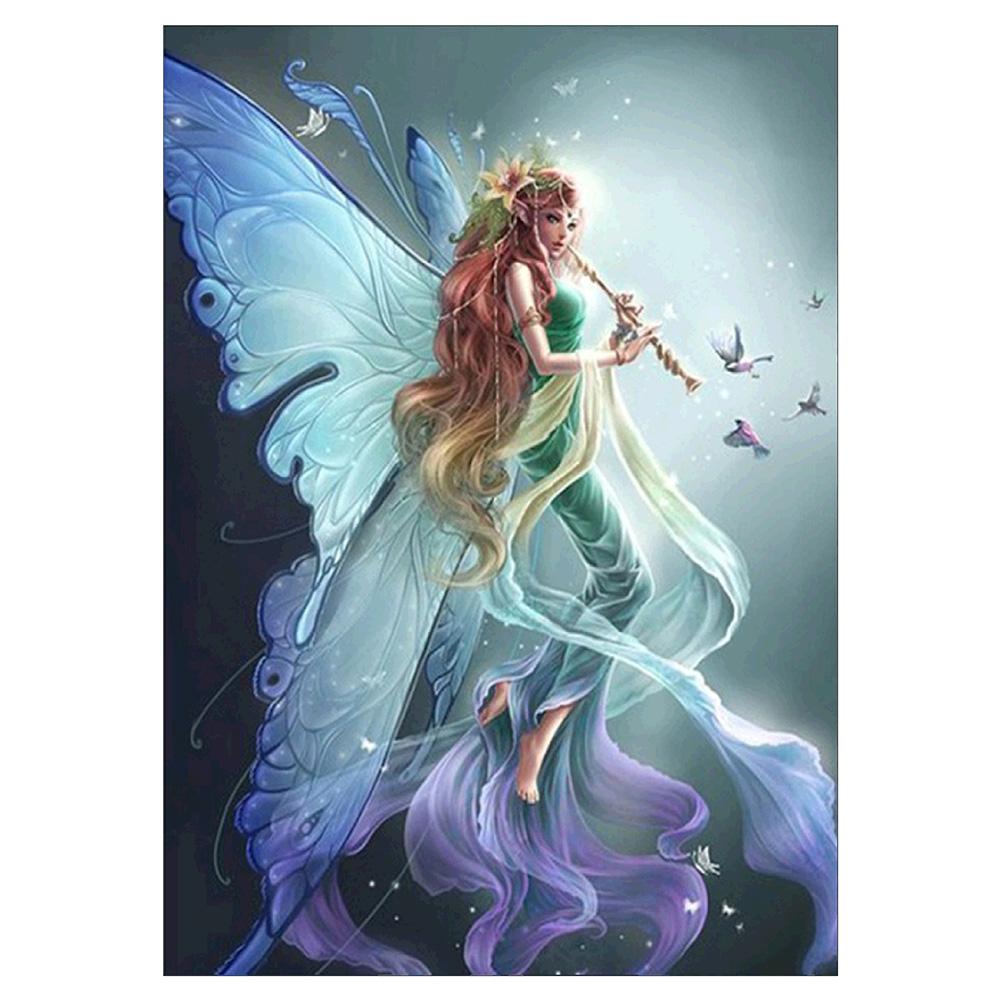 

30*30CM - Fairy Beauty - Round Drill Diamond Painting, 501 Original