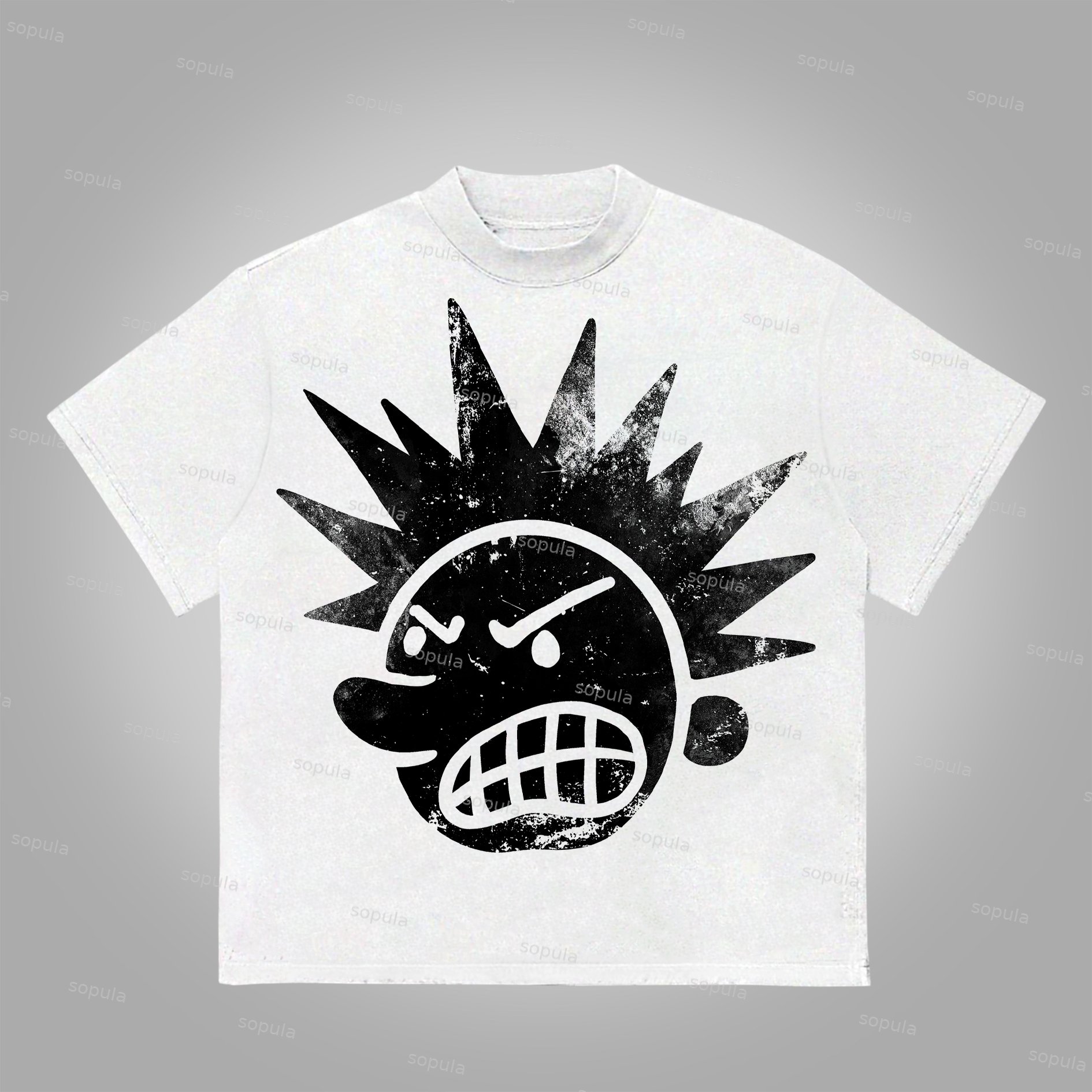 Sopula The Brain Explodes Graphic Cotton T-Shirt