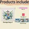 Diamond Painting Belief PU Storage Bag Coin Purse