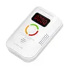 Plug-in Carbon Monoxide CO Detector Sound Light Warning CO Leak Detector