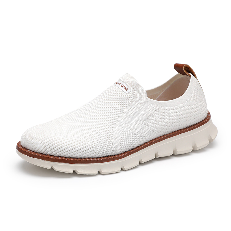 Men's Soft Lightweight Breathable Knit Casual Slip-On Sneakers | ARKGET