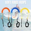3 Meter/10 Feet Coiled Leash Stand Up Paddle Board Surfboard Leash Leg Rope