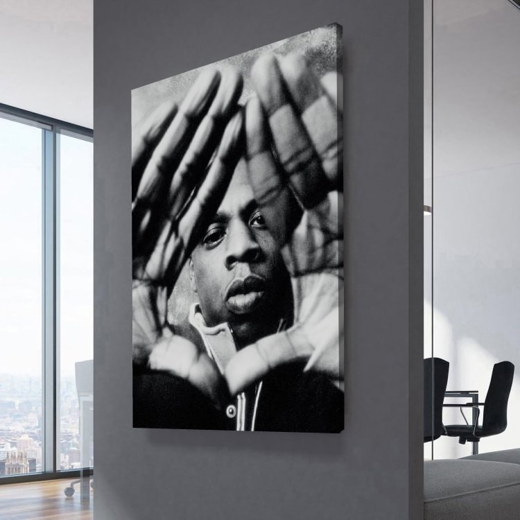 Rapper Jay Z Poster Canvas Wall Art