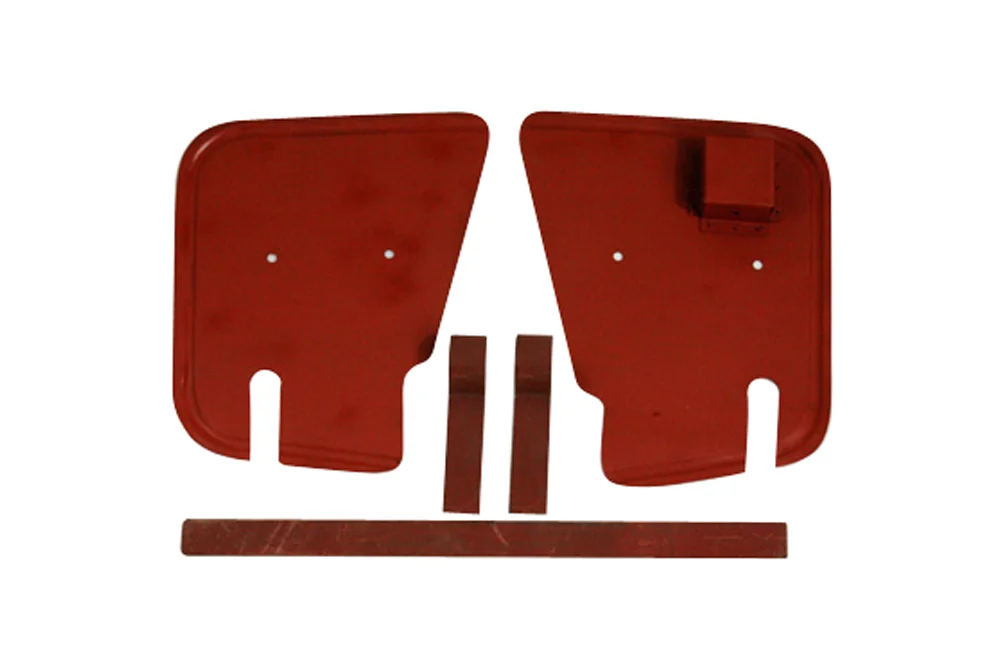CJ750 R75 styled knee guards