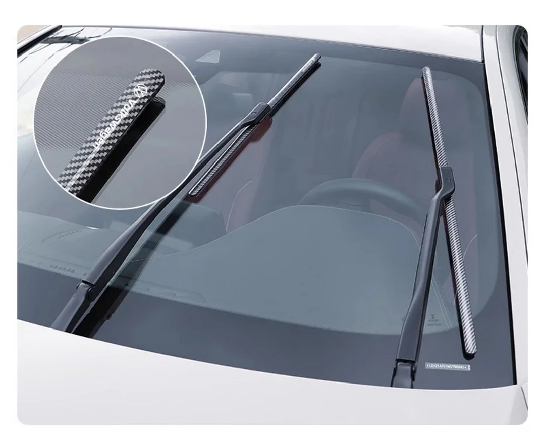 Carbon fiber pattern exclusive logo wiper(2PC)