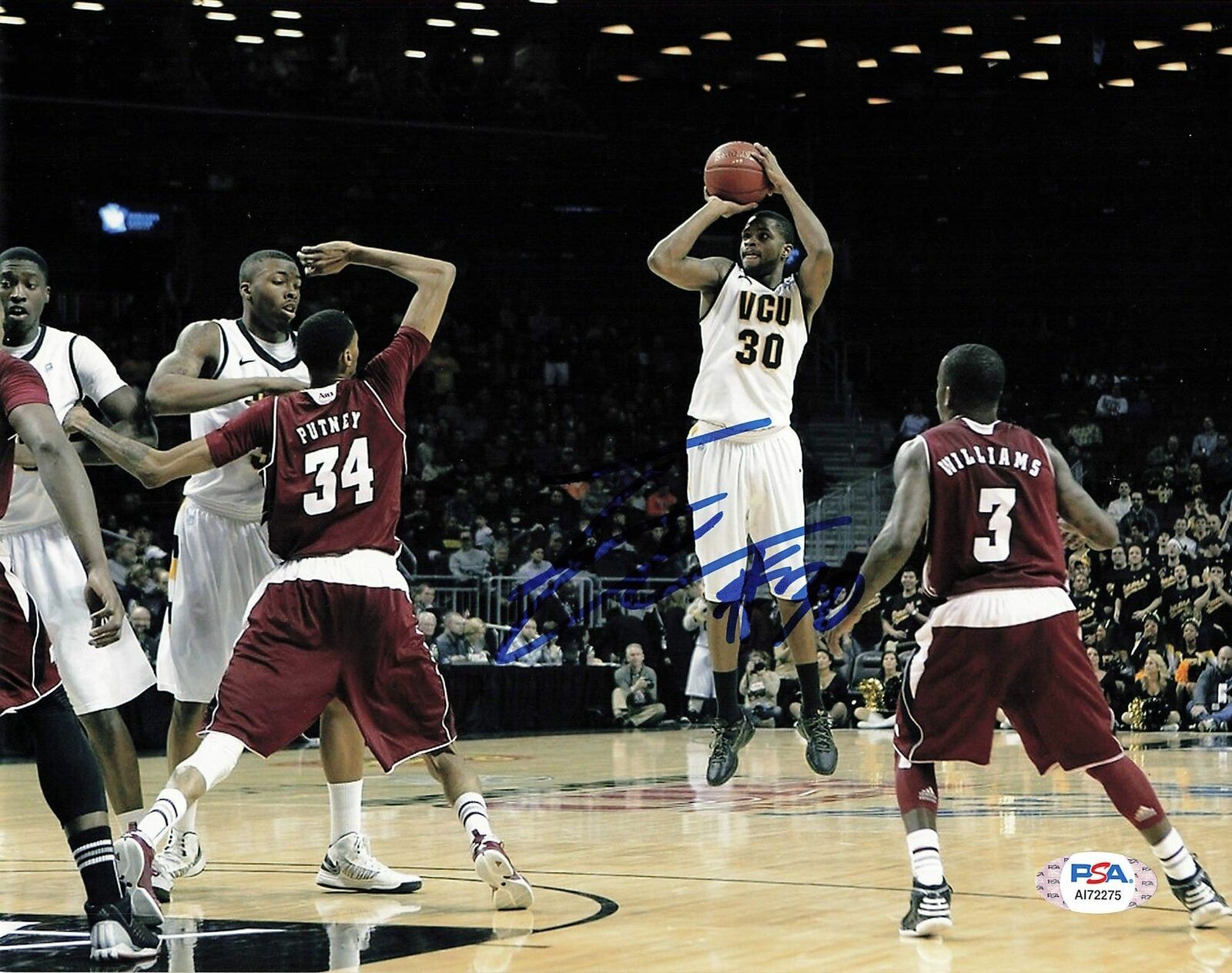 Troy Daniels signed 8x10 Photo Poster painting PSA/DNA VCU Rams Autographed