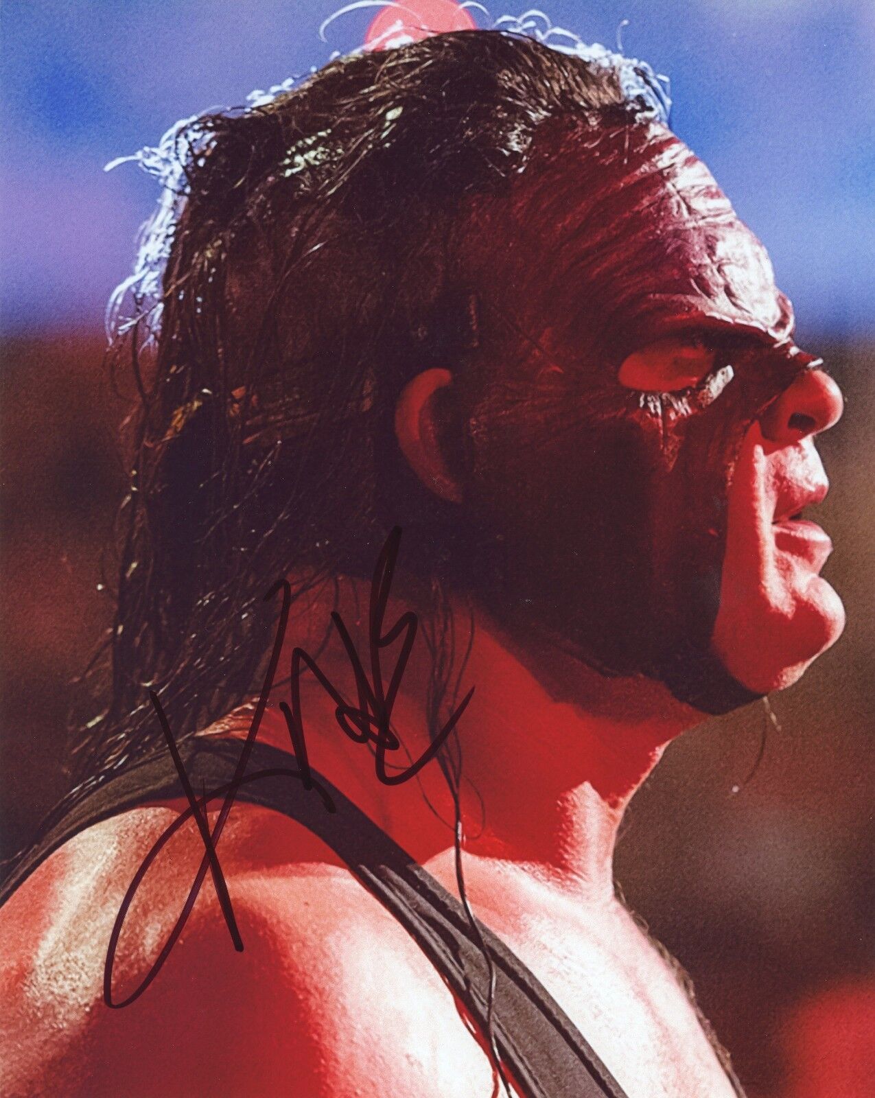 KANE (Glenn Thomas Jacobs) Authentic Hand-Signed WWE