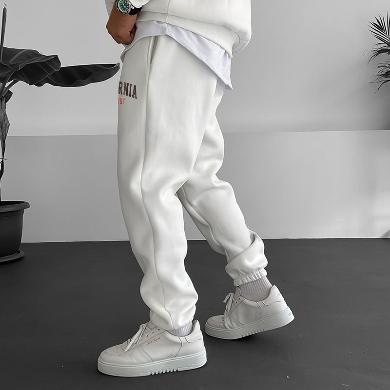 Men's Clean "California" Print Oakland Fleece Sweatpants