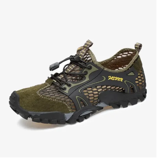 Quick Dry Lightweight Leather Hiking Water Shoes for Men and Women